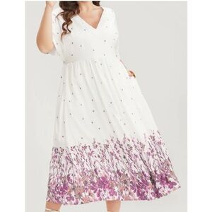 NWT Bloomchic maxi dress with floral print